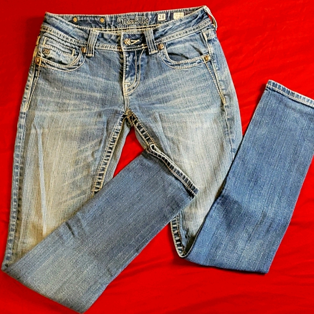 Miss Me Skinny jeans sz 28